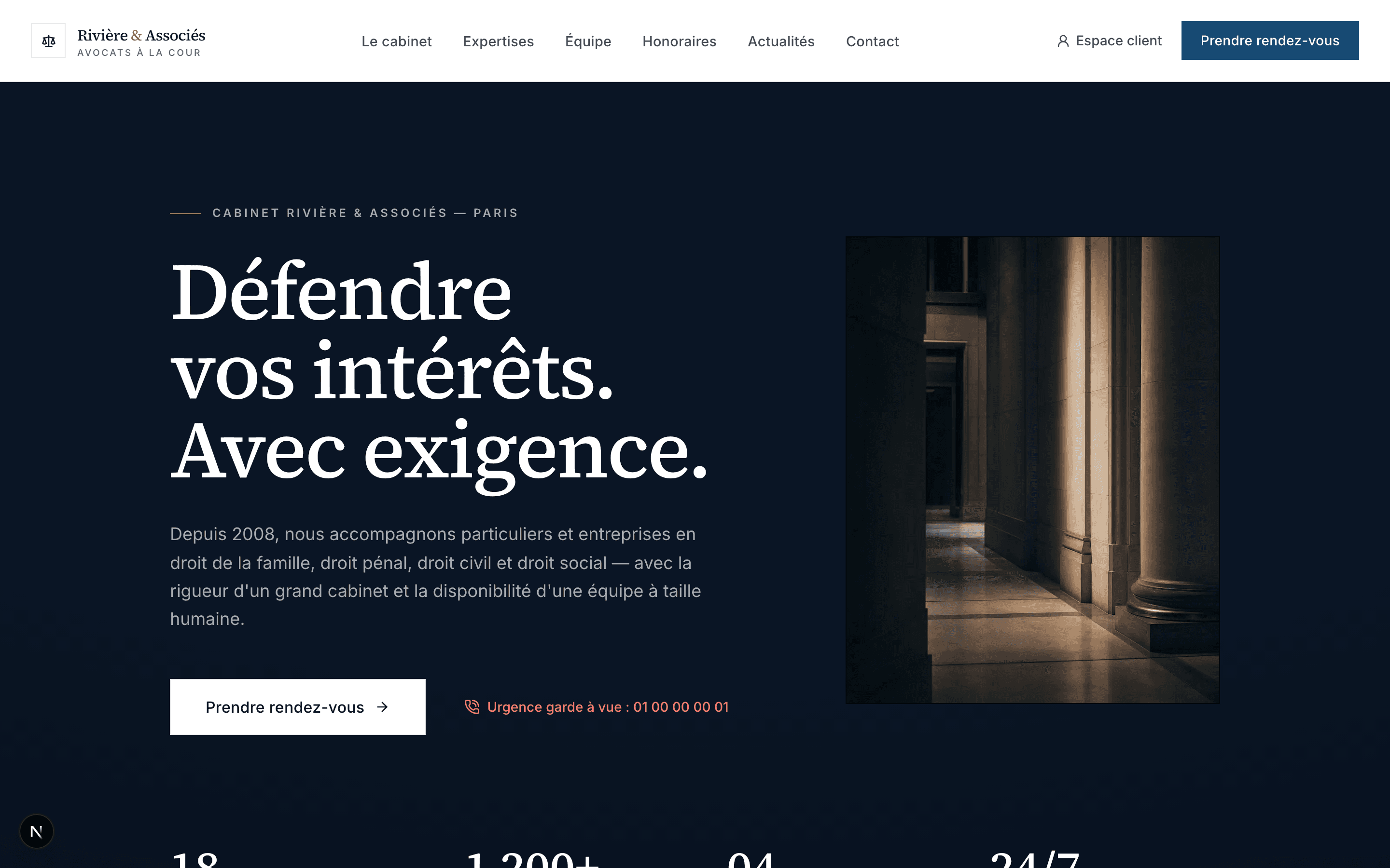 Cabinet Rivière & Associés — cabinet d'avocats